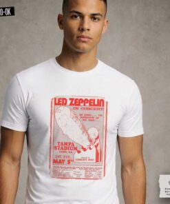 Led Zeppelin Live Camiseta Rolo-ok