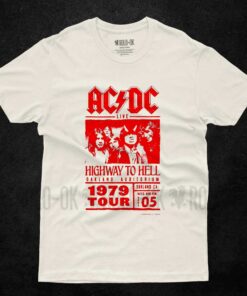 Alternative view of ACDC Live Camiseta Rolo-ok
