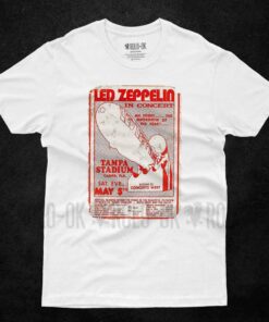 Alternative view of Led Zeppelin Live Camiseta Rolo-ok