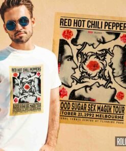 rolo-ocamiseta red hot chili-peppers