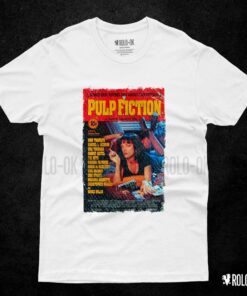 rolo-ok-pulp fiction camiseta blanca