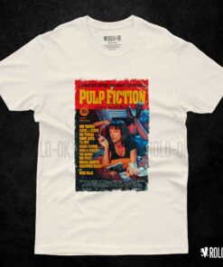rolo-ok-pulp-fiction camiseta marfil