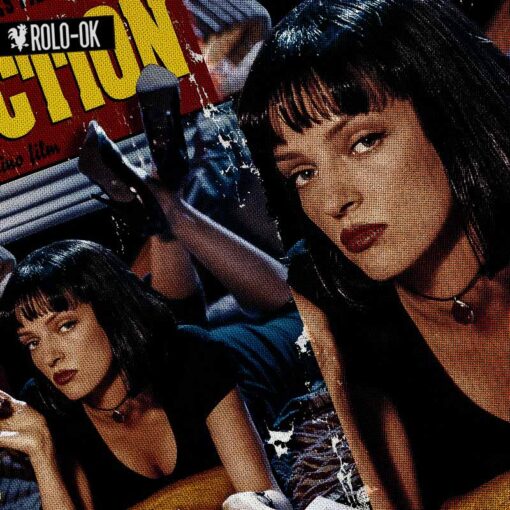 Pulp Fiction  Camiseta Mujer Rolo-ok - Imagen 3