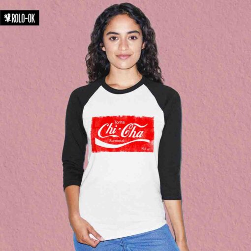 Toma Chi-Cha Camiseta Ranglán Mujer Rolo-ok - Imagen 3