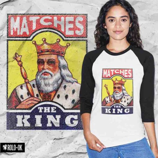 Matches The King Camiseta Rolo-ok - Imagen 6