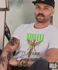 Camiseta Nirvana In Utero, marca Rolo-ok