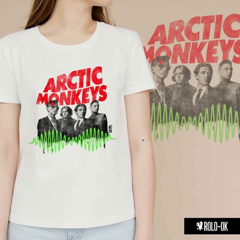 Arctic Monkeys Red camiseta -Mujer-Rolo-ok - Rolo-OK