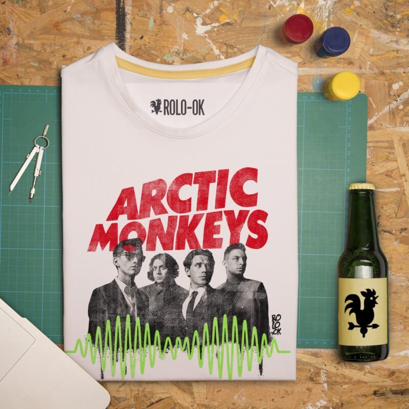 Arctic Monkeys Red camiseta Rolo-ok - Rolo-OK