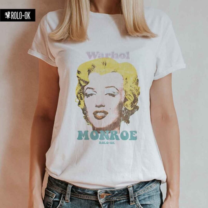 Marilyn Monroe Camiseta Mujer Rolo Ok Rolo Ok 0618