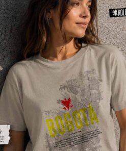Bogotá Localidades camiseta Mujer Rolo-ok