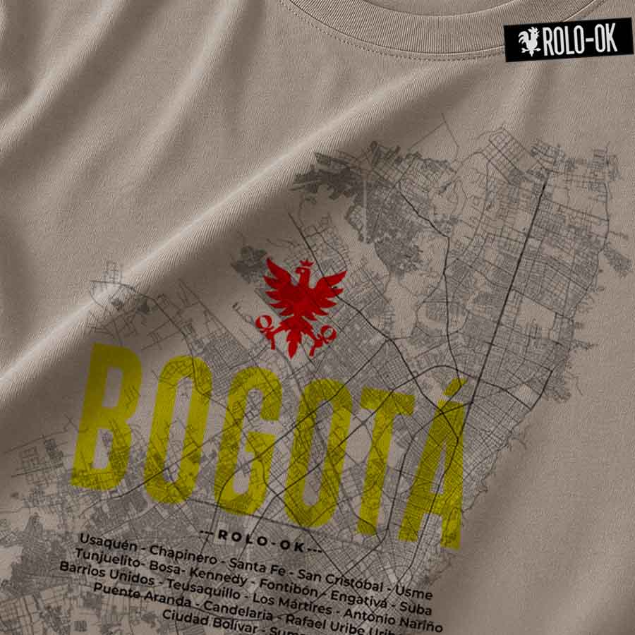 Bogotá Localidades camiseta Rolo-ok - Imagen 2