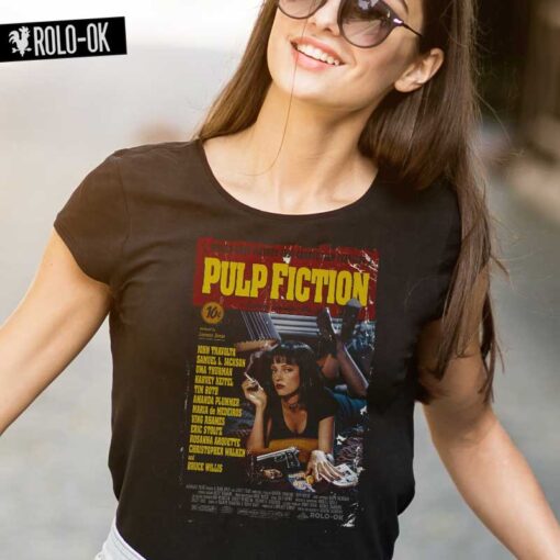 Pulp Fiction  Camiseta Mujer Rolo-ok - Imagen 2