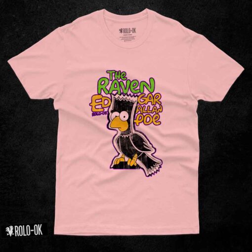 The Raven Edgar Allan Poe Camiseta Rolo-ok - Imagen 6
