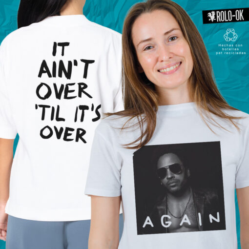 Lenny Kravitz Again Camiseta Mujer Rolo-ok