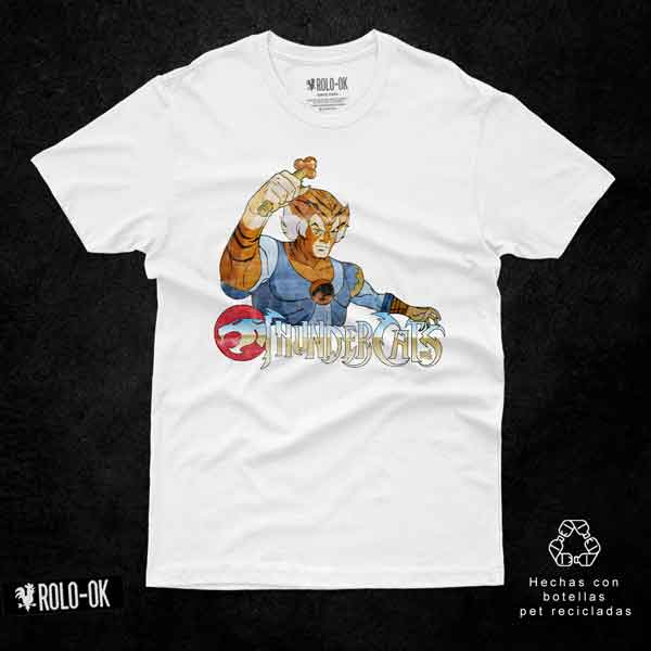 Thundercats Tigro Camiseta Rolo-ok - Imagen 4