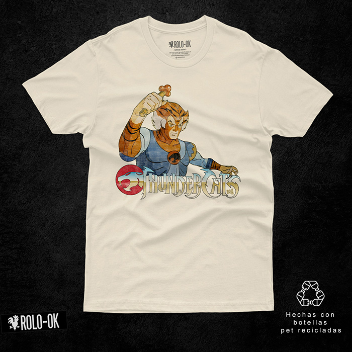 Thundercats Tigro Camiseta Rolo-ok - Imagen 2