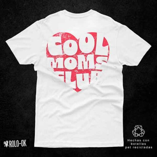 Cool Moms Club Camiseta Mujer Rolo-ok - Imagen 4