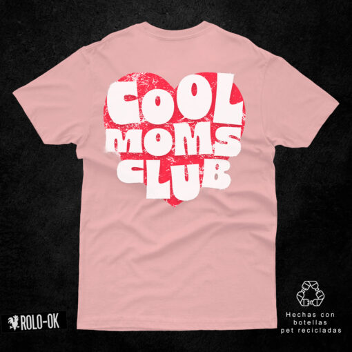 Cool Moms Club Camiseta Mujer Rolo-ok - Imagen 4