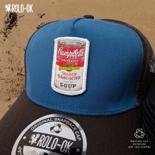 Gorra Campbells azul café Rolo-ok - Imagen 2