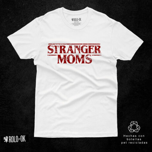 Stranger Moms Camiseta Mujer Rolo-ok - Imagen 2