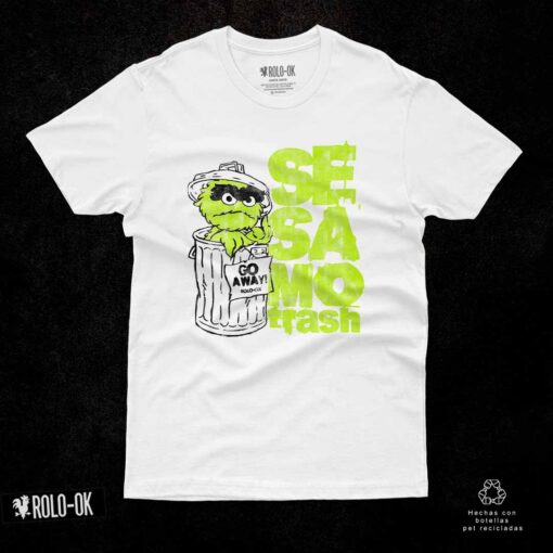 Sesamo Trash Camiseta Rolo-ok - Imagen 2