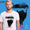 Bruce Lee Kick Camiseta Rolo-ok