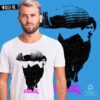 Bruce Lee Kick Camiseta Rolo-ok