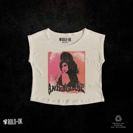 Amy winehouse Camiseta Rolo-ok Mujer - Imagen 4