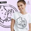 Las aventuras de Tintin Camiseta Rolo-ok Mujer