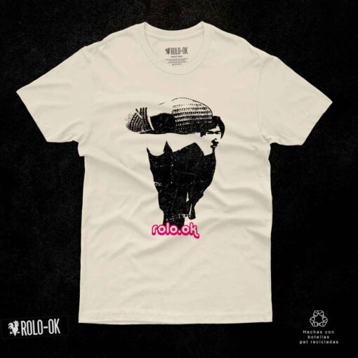 Bruce Lee Kick Camiseta Rolo-ok - Imagen 2