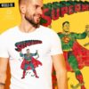 Superman Vintage Camiseta Rolo-ok