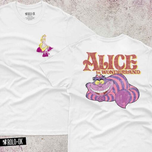 Alicia en el País de las Maravillas Camiseta mujer Rolo-ok - Imagen 4