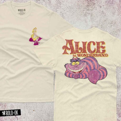 Alicia en el País de las Maravillas Camiseta mujer Rolo-ok - Imagen 5