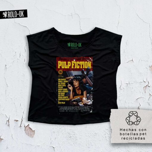 Pulp Fiction  Camiseta Mujer Rolo-ok - Imagen 5