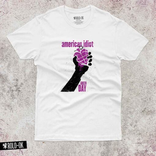 Green Day American Idiot  Camiseta Rolo-ok - Imagen 3