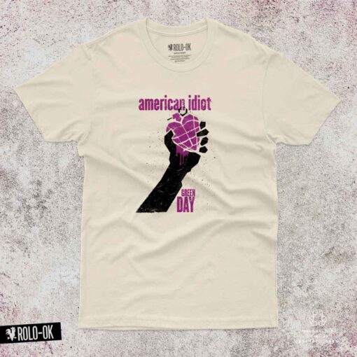 Green Day American Idiot  Camiseta Rolo-ok - Imagen 2