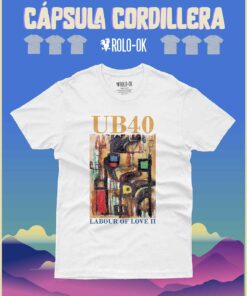Rolo-ok UB40 locura love 2 Camiseta Rolo-ok