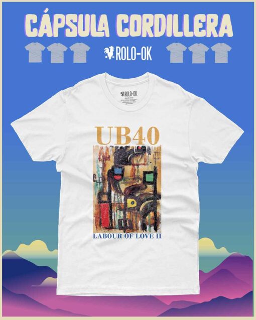 Rolo-ok UB40 locura love 2 Camiseta Mujer Rolo-ok