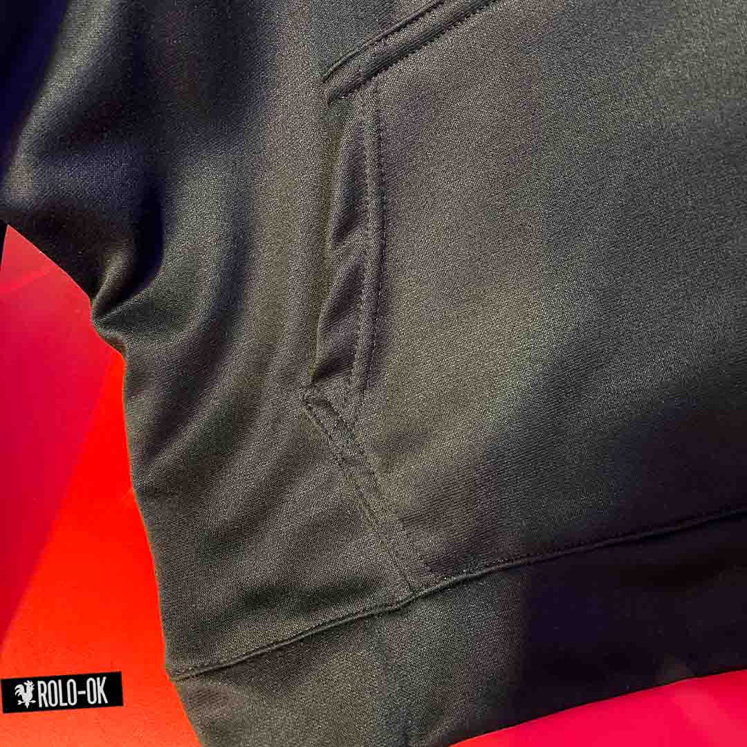 Trance Factry Hoodie Negro Rolo-ok - Imagen 5