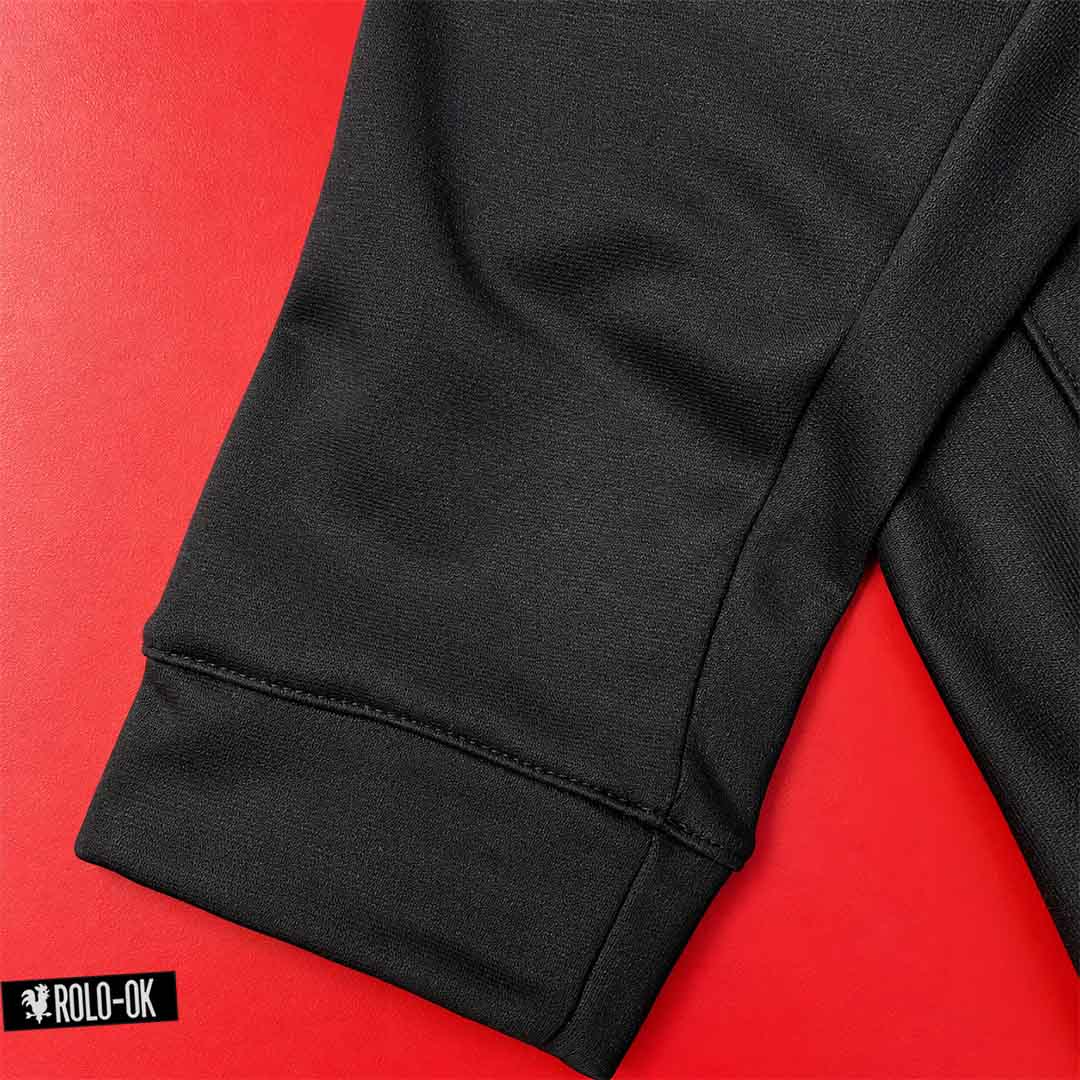 Trance Factry Hoodie Negro Rolo-ok - Imagen 4