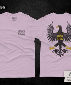 Alternative view of Bogotá Coordenadas Camiseta Mujer Rolo-ok