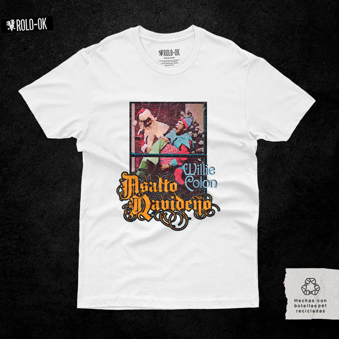 Asalto navideño Camiseta Rolo-ok - Imagen 2