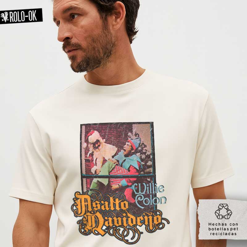 Asalto navideño Camiseta Rolo-ok