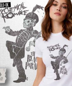 My chemical romance the black parade Camiseta Mujer Rolo-ok