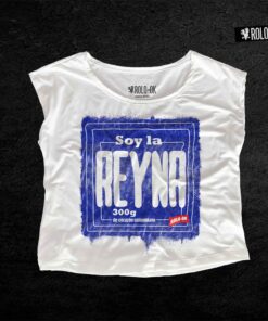 Alternative view of Soy la reyna Camiseta Mujer Rolo-ok