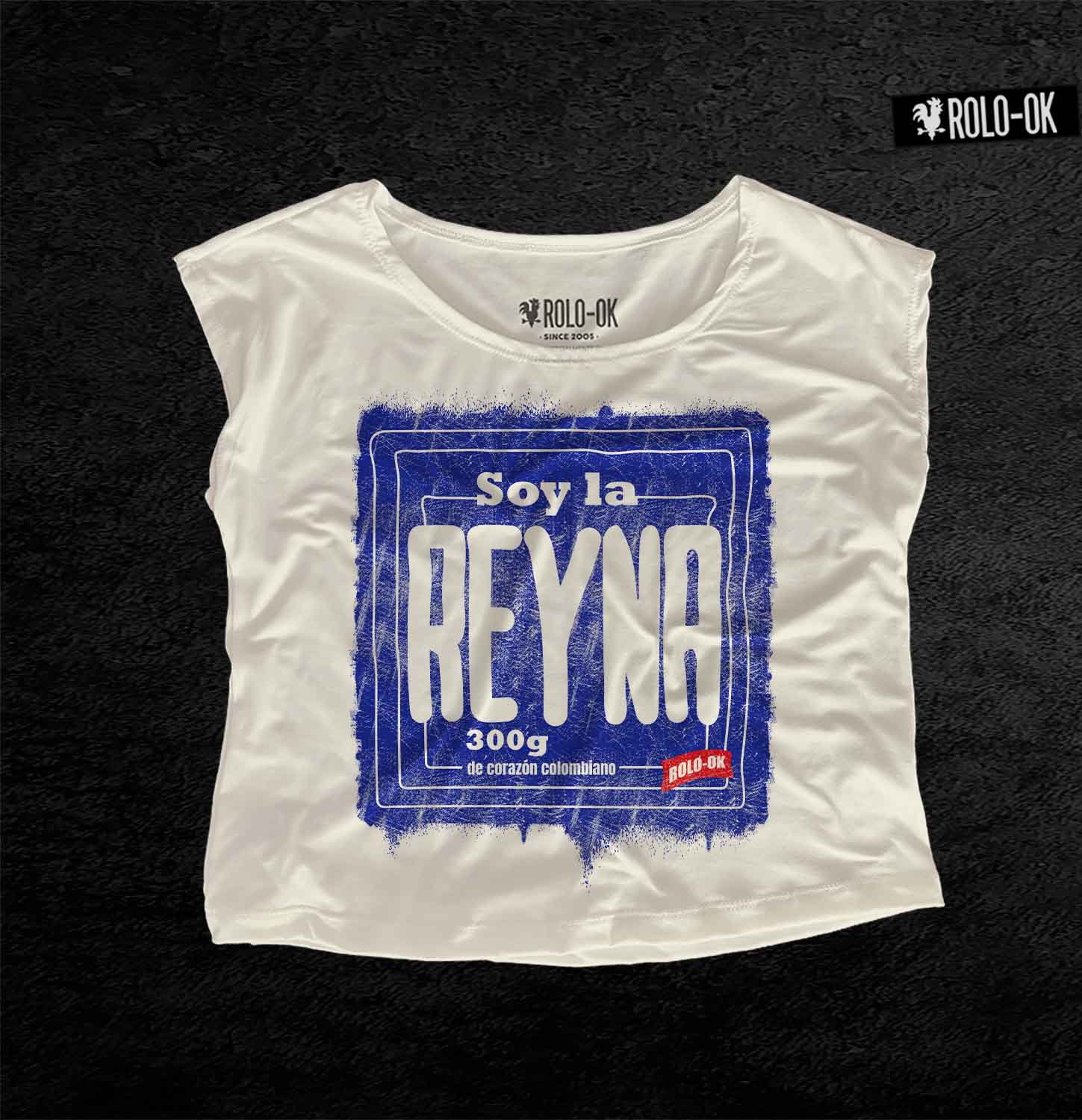 Soy la reyna Camiseta Mujer Rolo-ok - Imagen 3
