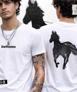 Deftones Black Pony Camiseta Rolo-ok