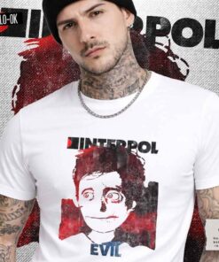 Interpol Evil Camiseta Rolo-ok