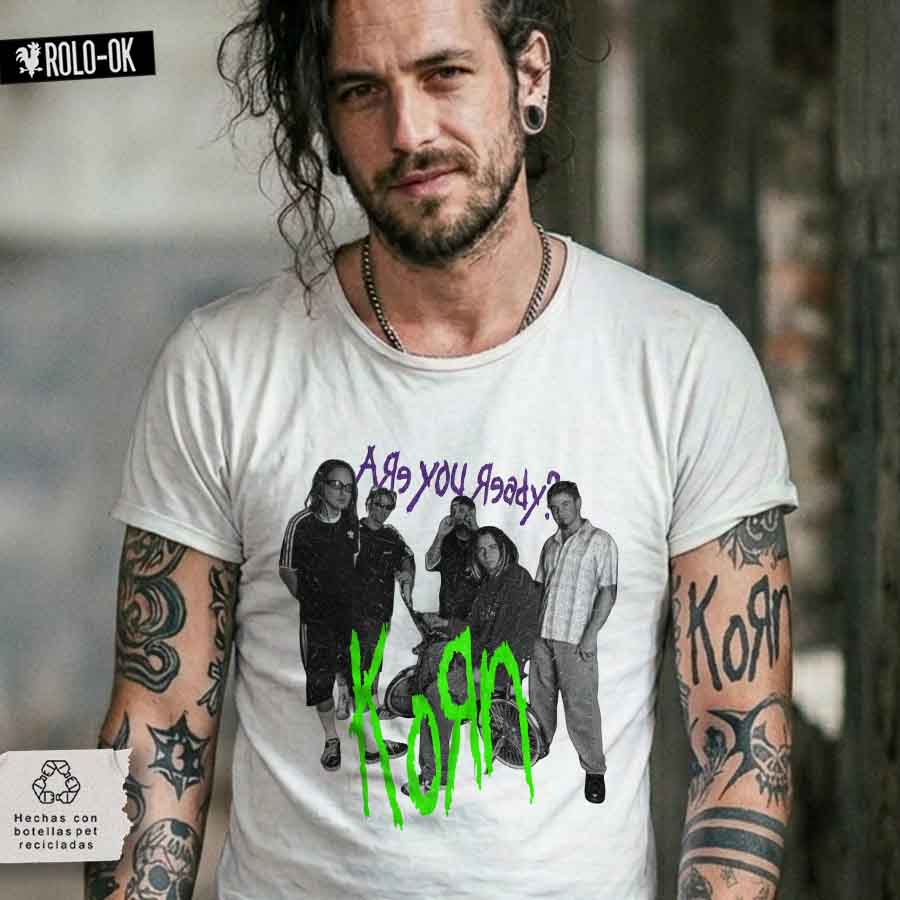 Korn are you ready Camiseta Rolo-ok