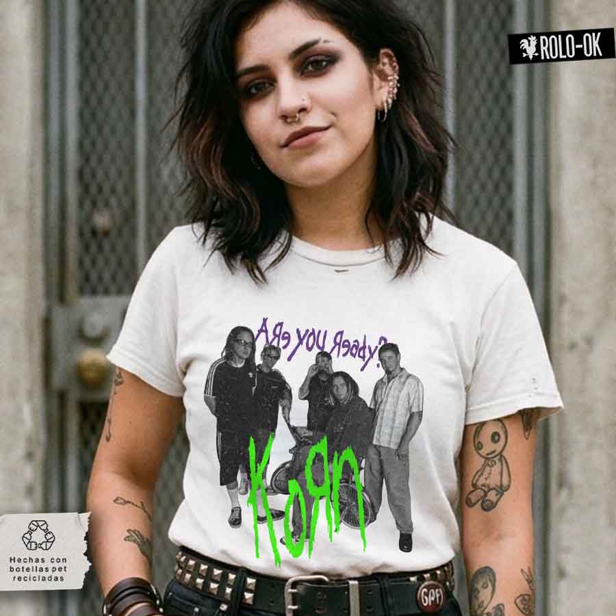 Korn are you ready Mujer Rolo-ok